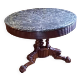 Empire style mahogany side table