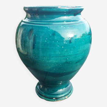 Handcrafted vase Morocco 1950s