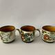 Trio de tasses vintage