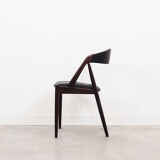 Lot de 4 chaises en palissandre, design danois, années 1970, Kai Kristiansen