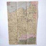 Old Germany map 49x32cm edition Blondel 1943