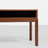 Midcentury Danish console table in teak by Aksel Kjersgaard 1960s