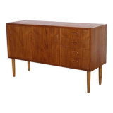 Vintage Scandinavian teak sideboard 120cm