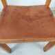 Chaises en cuir maison Regain