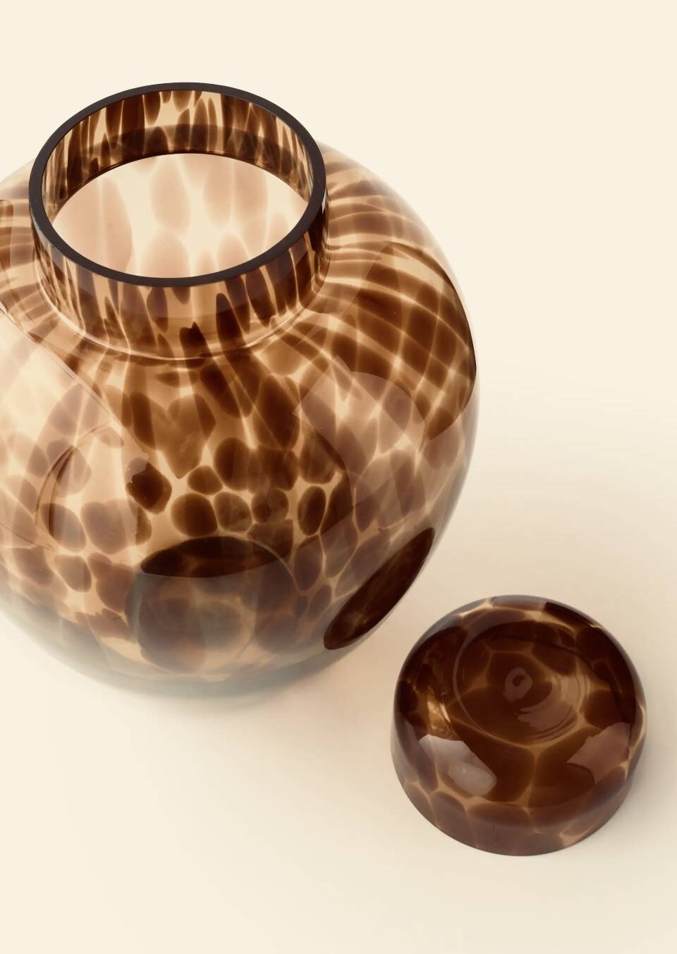 Glass vase by Louis Barthelemy