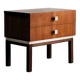 Vintage bedside table | chest of drawers | 60s | teak