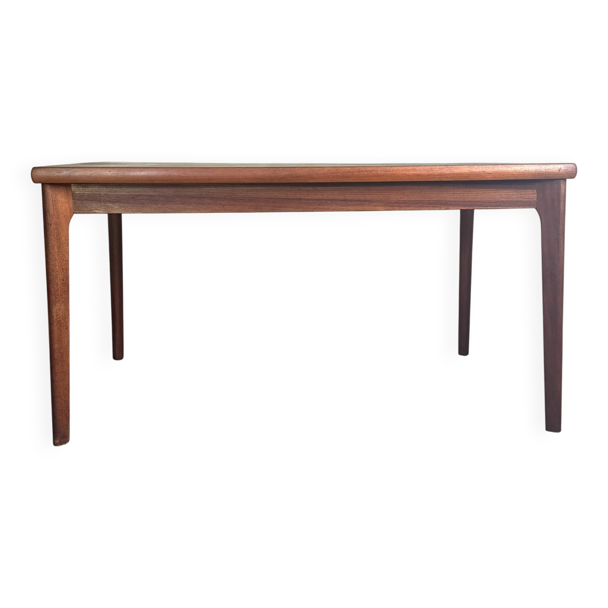 Table rectangulaire scandinave vintage en teck