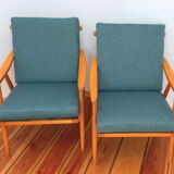 Czechoslovakian Armchairs from TON, 1960s, Set of 2