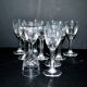 Lot de 11 verres à liqueur junon cristallerie lorraine lemberg dlg chantilly saint-louis