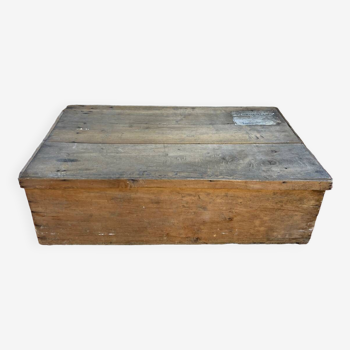 Ancienne boîte bois (linge)