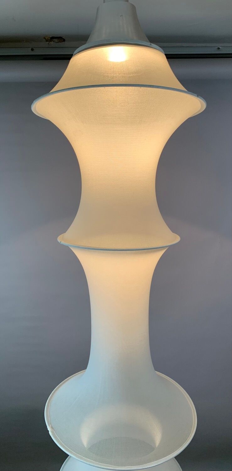 1960s Italian Danese Milano Falkland Pendant Lamp