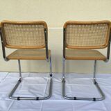 Paire de chaises Marcel Breuer B32