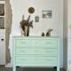 Oak chest of drawers