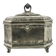 Rococo sugar bowl, silver-plated brass, Norblin, Poland, early 20th century