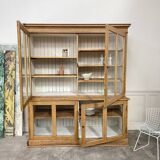 Large 1930s display cabinet