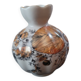 Lomonosov gilded porcelain vase – Russia – 1950s/70s