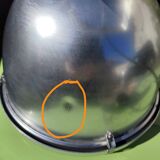 Set of 3 industrial pendant lights