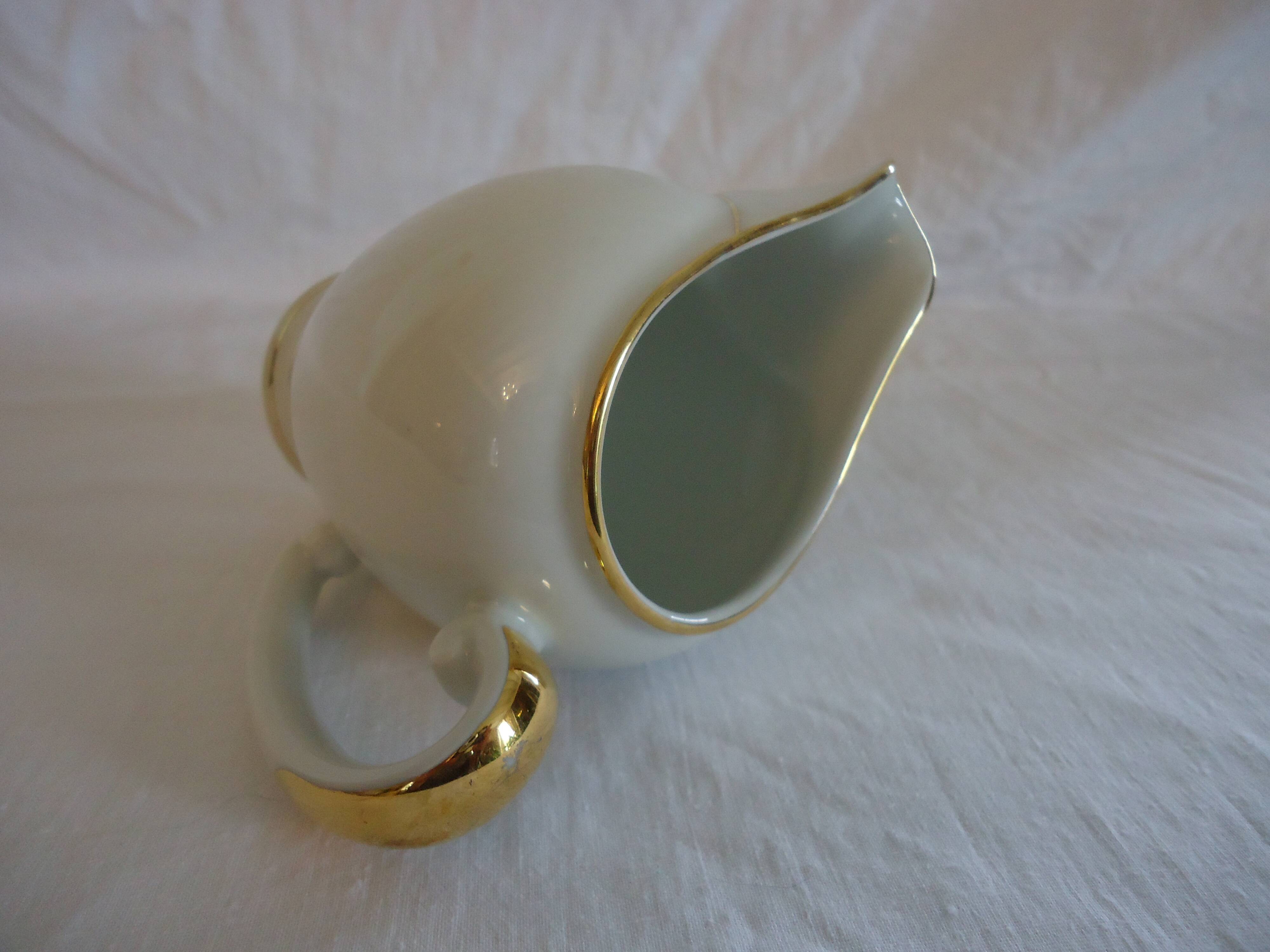 Limoges porcelain milk jug creamer