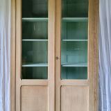 Antique school bookcase