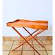 Table à plateau pliante en bois moderne du milieu du siècle