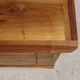 Antique Louis Philippe chest of drawers in solid walnut.