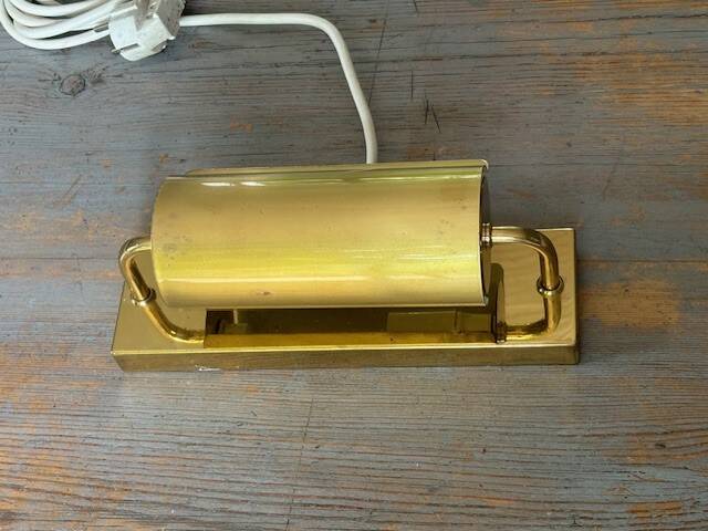 Brass wall light - early 20th century - Sweden