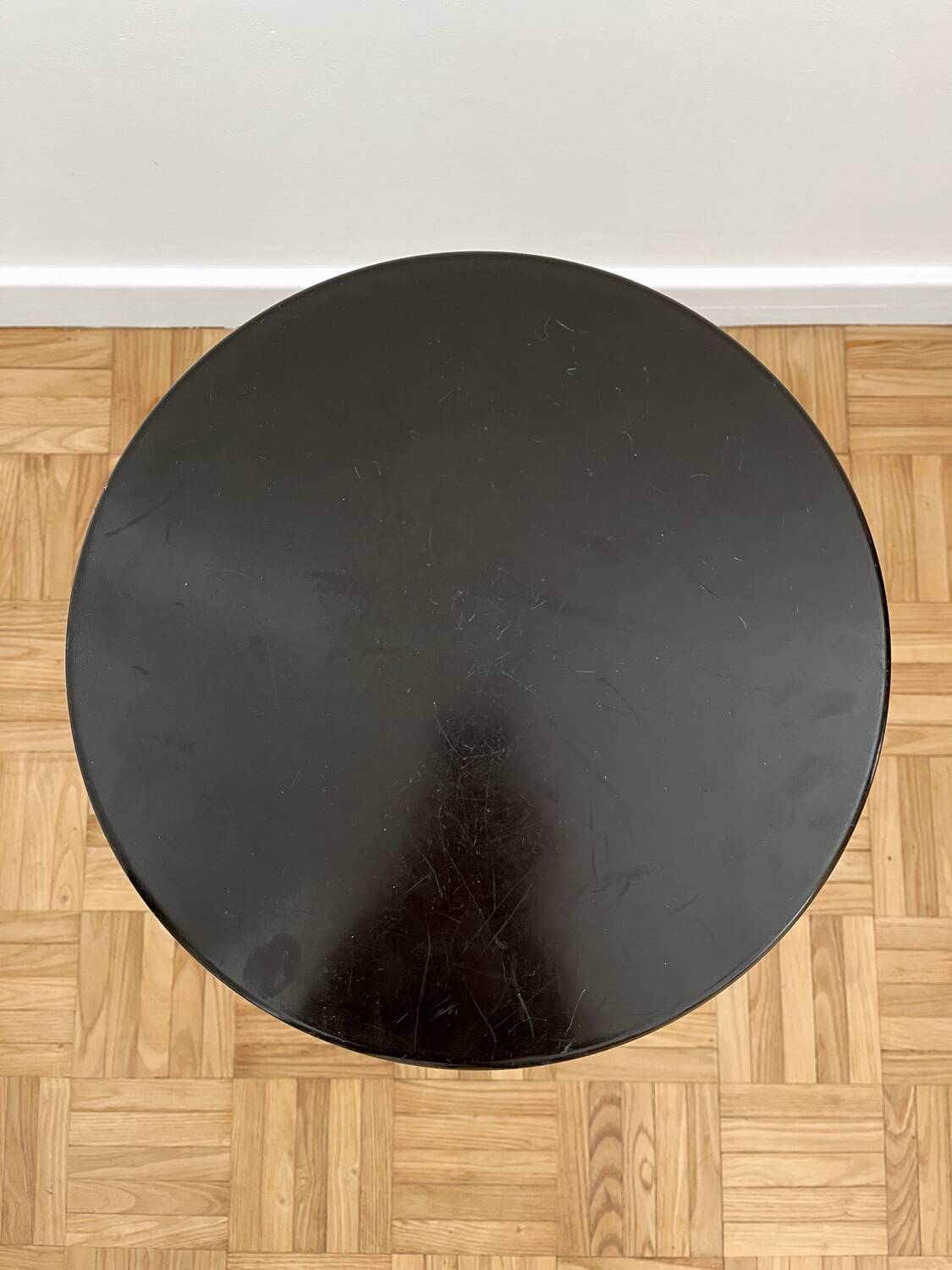 Vintage brown Tam Tam stool Stamp