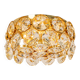 Recessed ceiling lamp, crystal glass design Palwa, Germany, 1970s