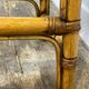 Rattan and cane stool, seaside spirit, mid-20th century.