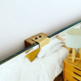 Vintage mirror on stand 50s - 137x70cm