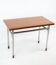 Coffee table in teak and legs in metal, designed by Hans J. Wegner, 1960s