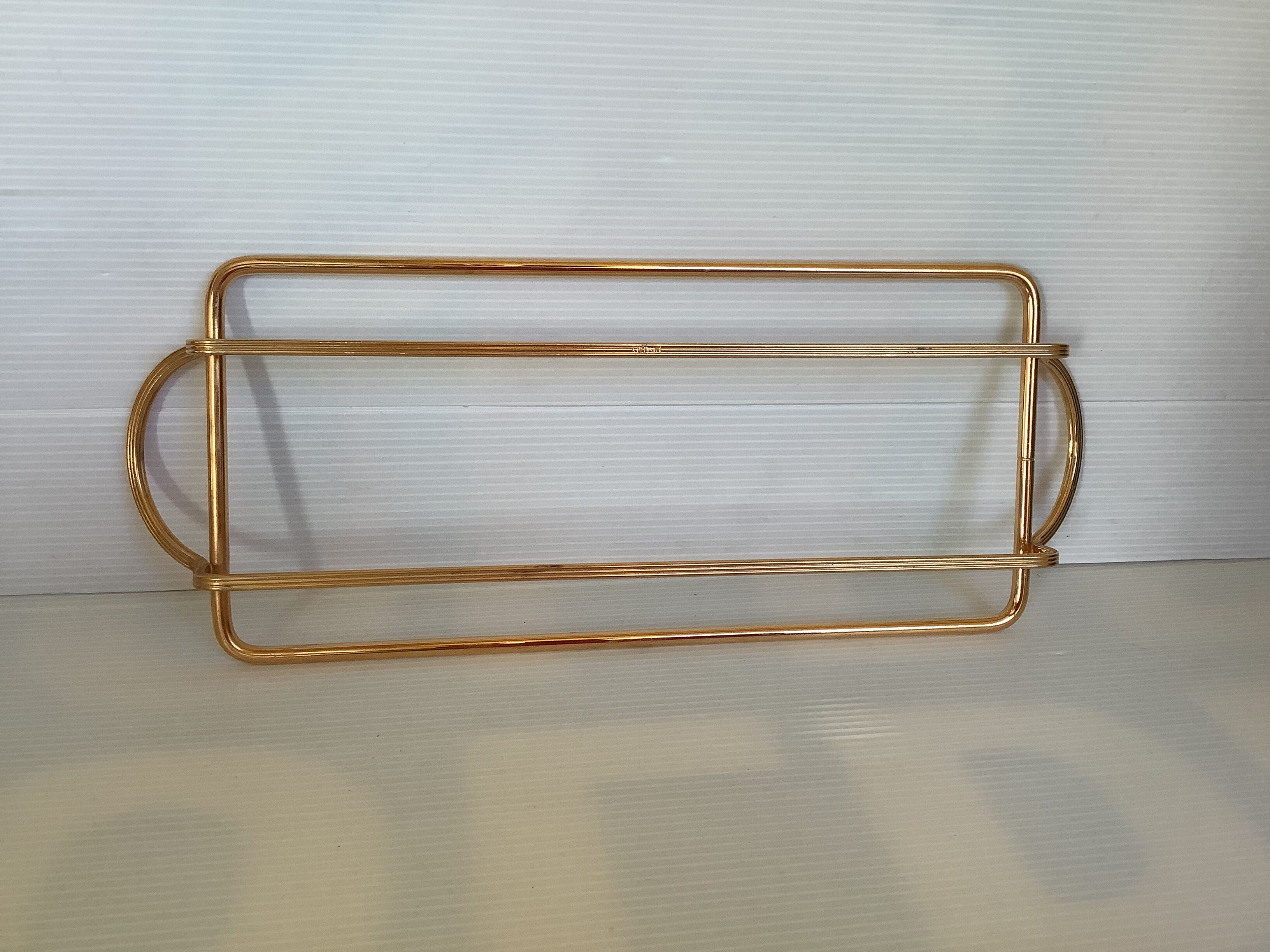 Golden servant 3 ramekins glass Italy