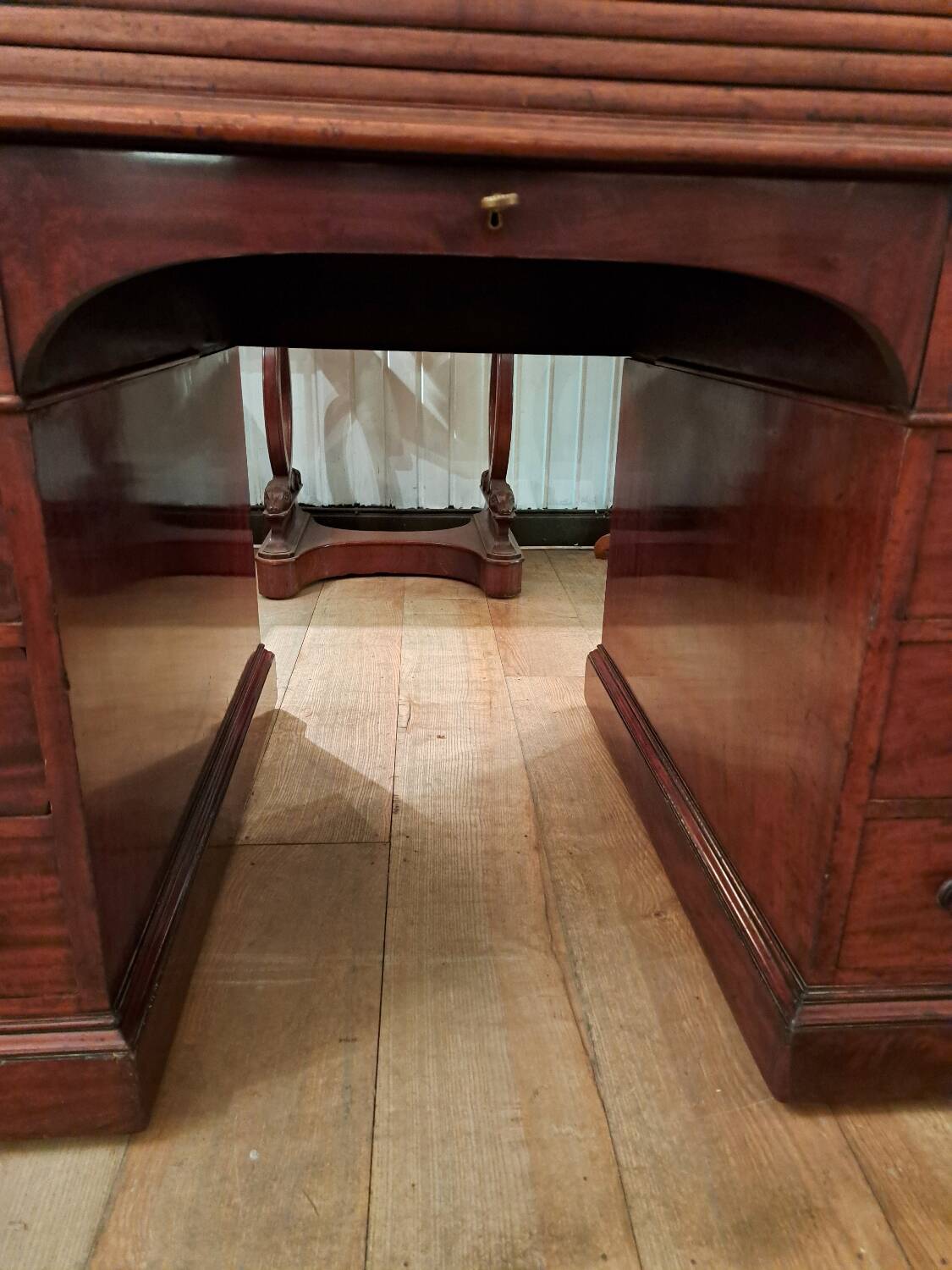 Cylinder desk stamped Holland & Sons