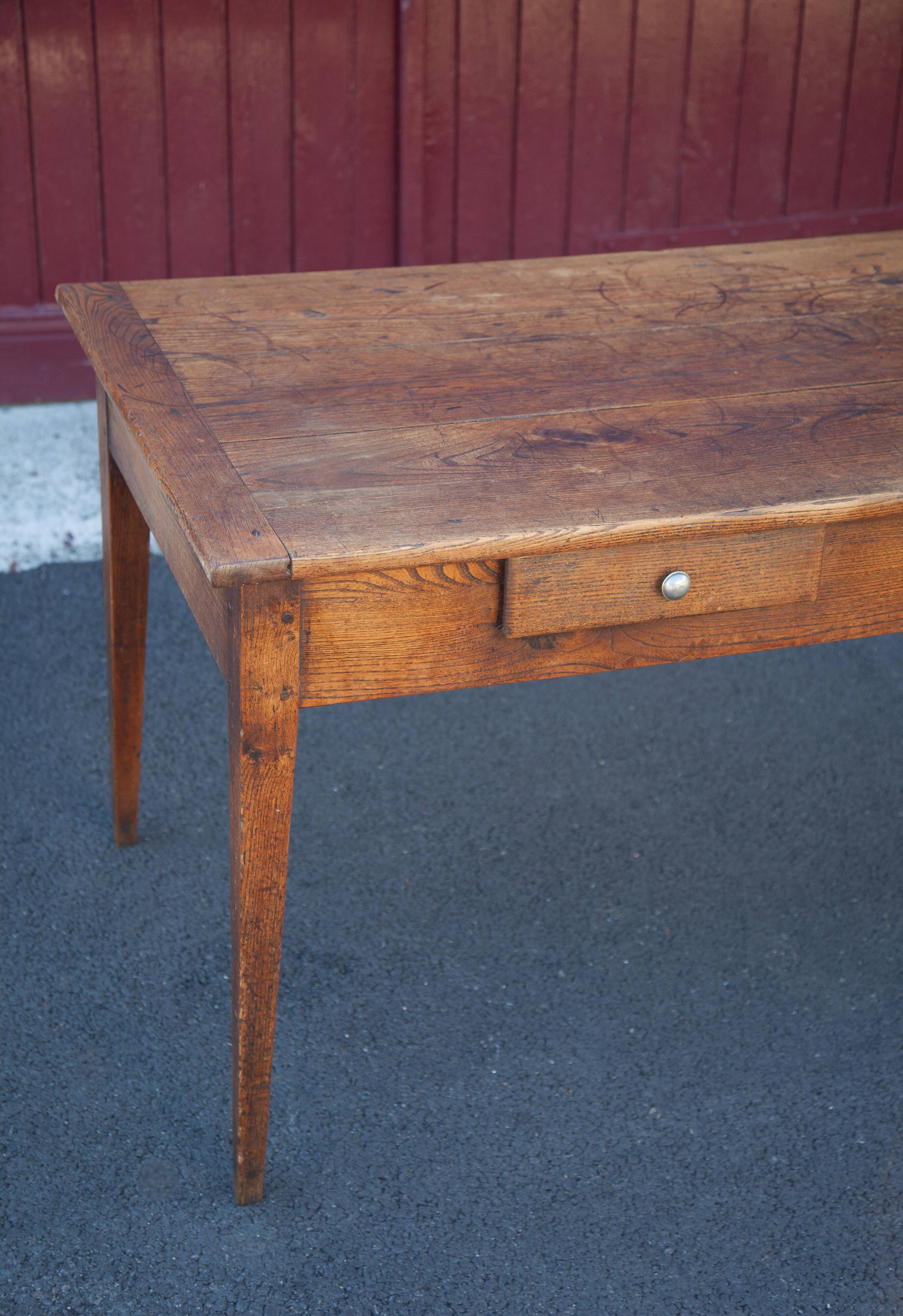 Old farmhouse table