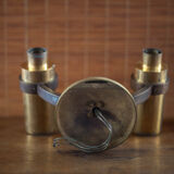 Vintage bronze wall lamp