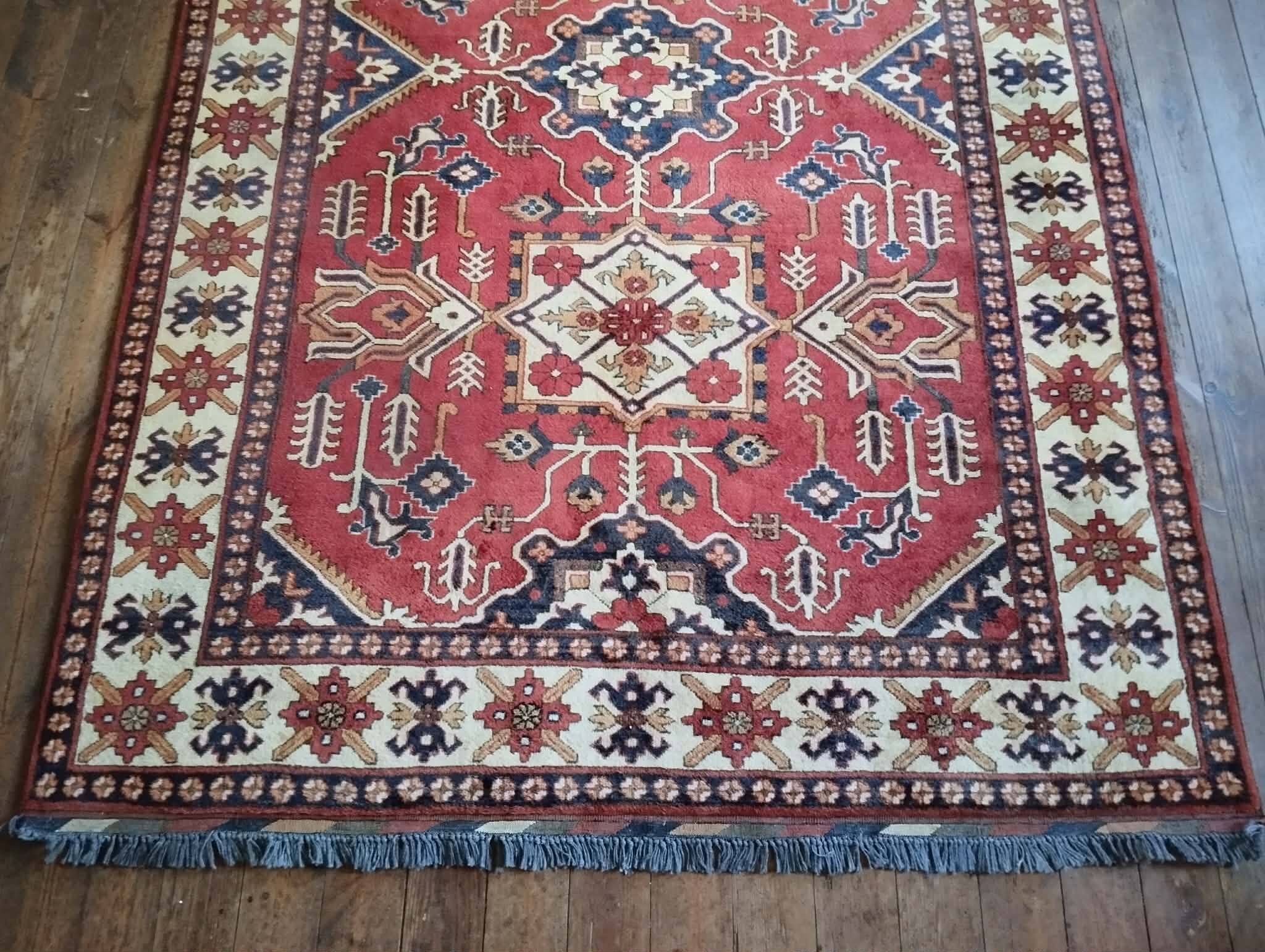Handmade Pakistani Gazni rug 272x180cm