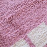 Berber Pink Rug - 285 x 222 cm
