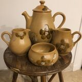 Teapot set Sarreguemines