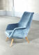 Chair sculptural organic 50 60 years