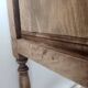 Antique Spanish hand-carved console table