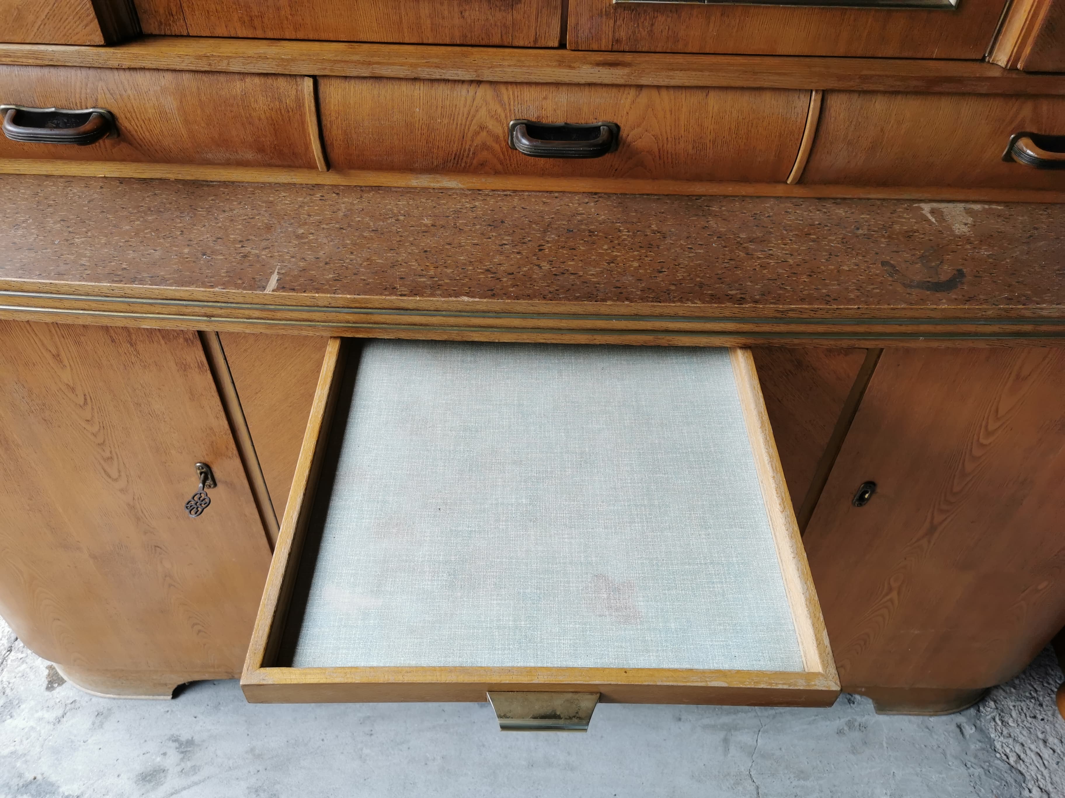 Buffet vaisselier années 70