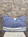 Handmade cushion cover in Berber wool: Moroccan Kilim cushion