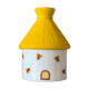 Former pot formed beehive in vintage opaline