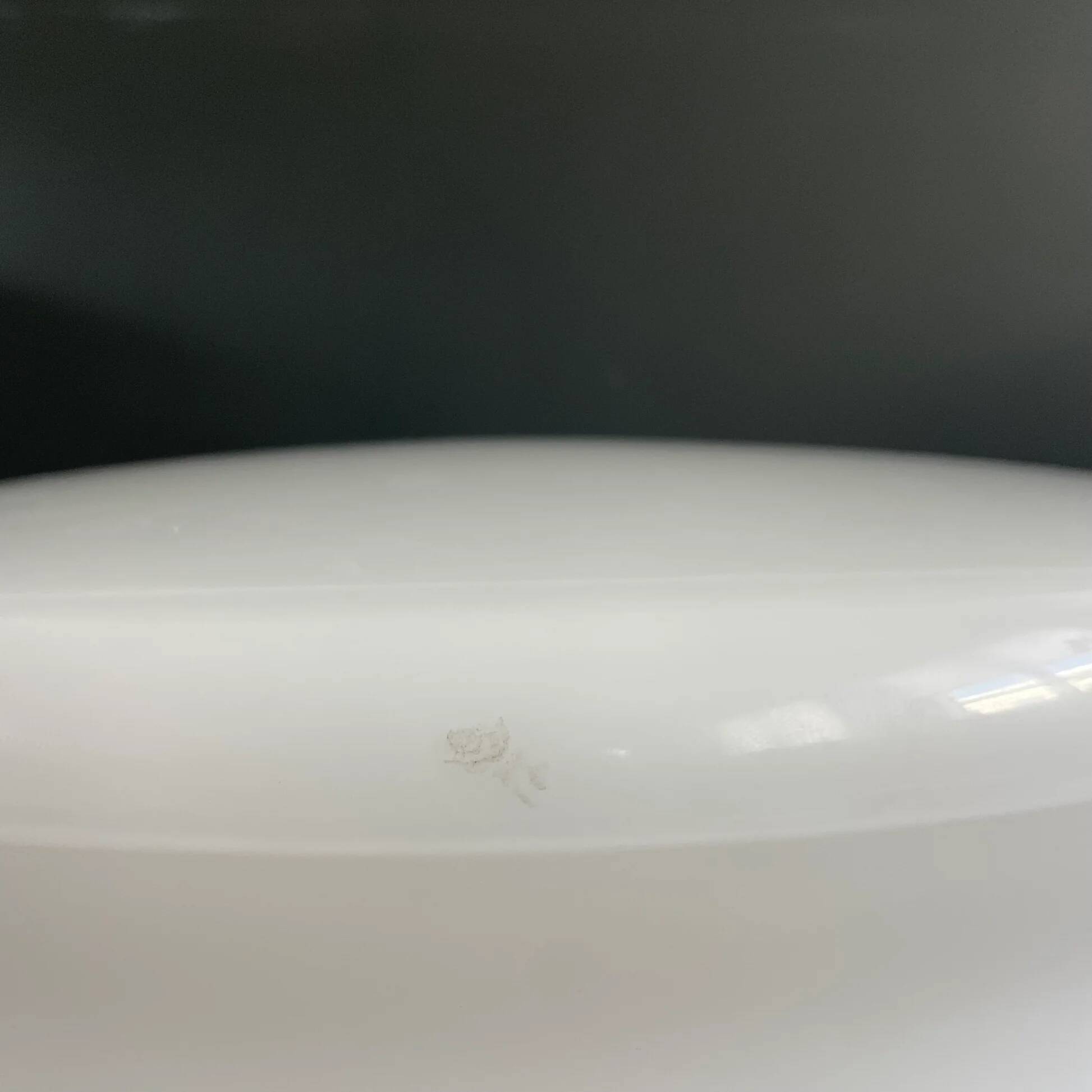 White glass ceiling light Ikea