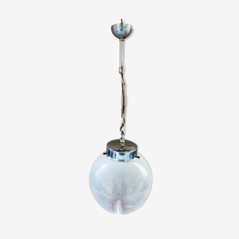 Hanging globe glass Mazzega Murano 70'