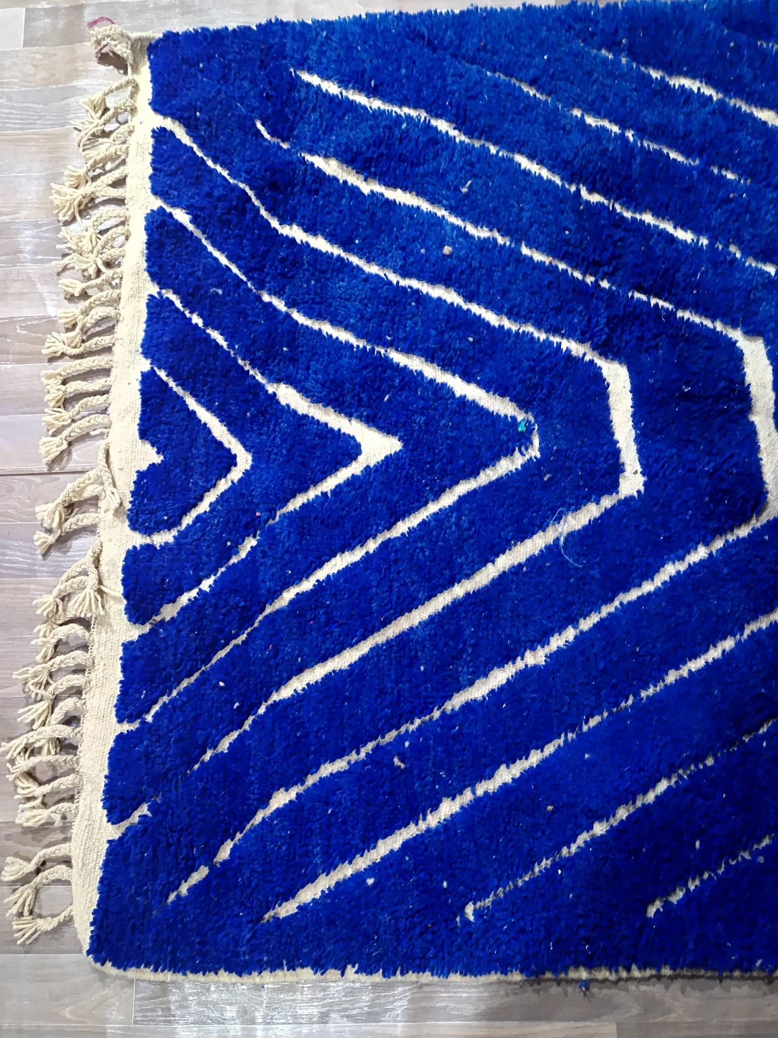 Tapis marocain artisanal fait main 3 x 2 m