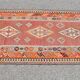 Oriental Kilim Rug Shiraz Gashgaï Antique: 1.50 X 2.85 Metres -
