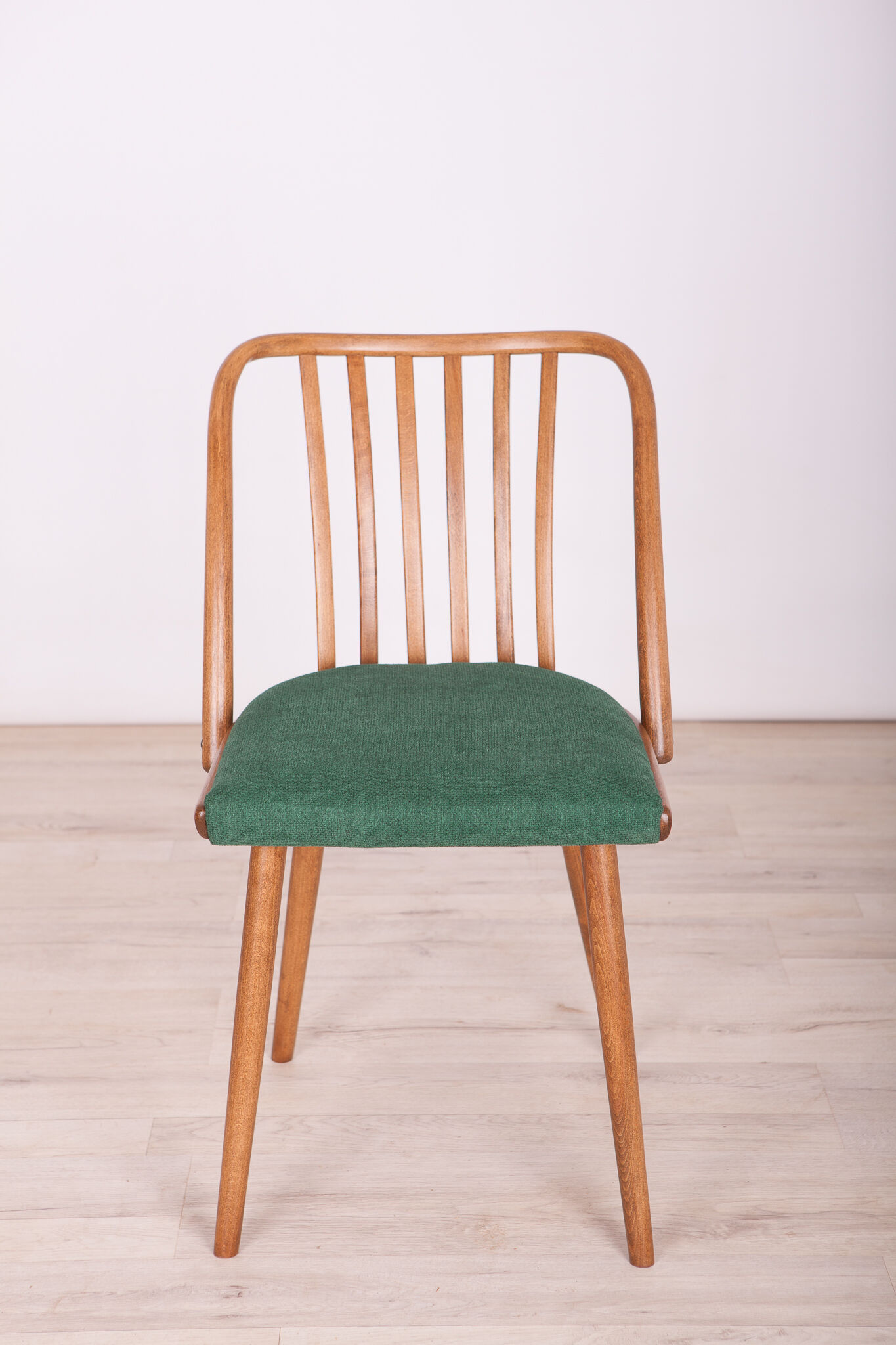 Green Dining Chairs by Antonín Šuman for Ton, 1960