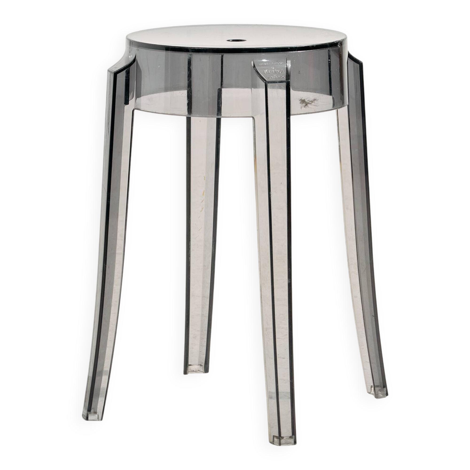 Charles Ghost stool by Philippe Starck for Kartell