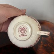 Cup and saucer Burgenland Villeroy and Boch burgundy